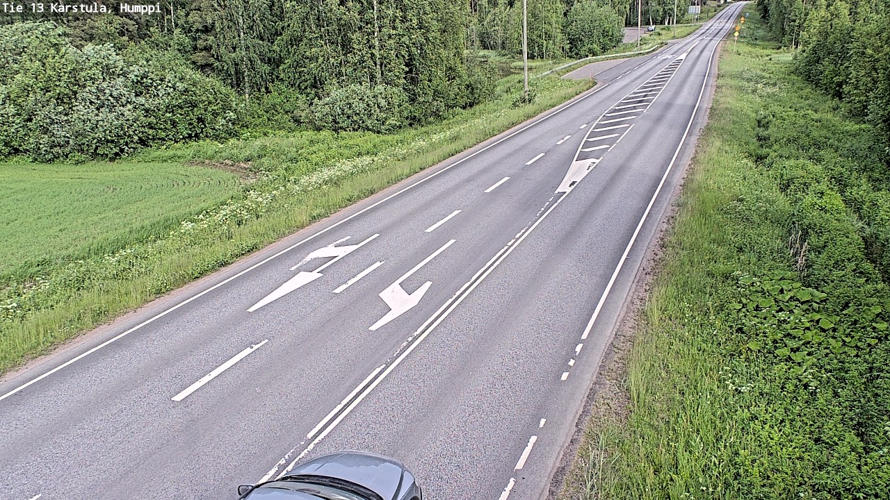 Weather Camera Image Road 13 Karstula, Humppi, Karstula, Keski-Suomi