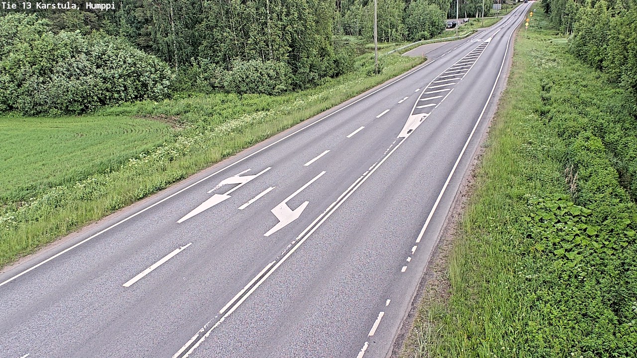 Weather Camera Image Road 13 Karstula, Humppi, Karstula, Keski-Suomi