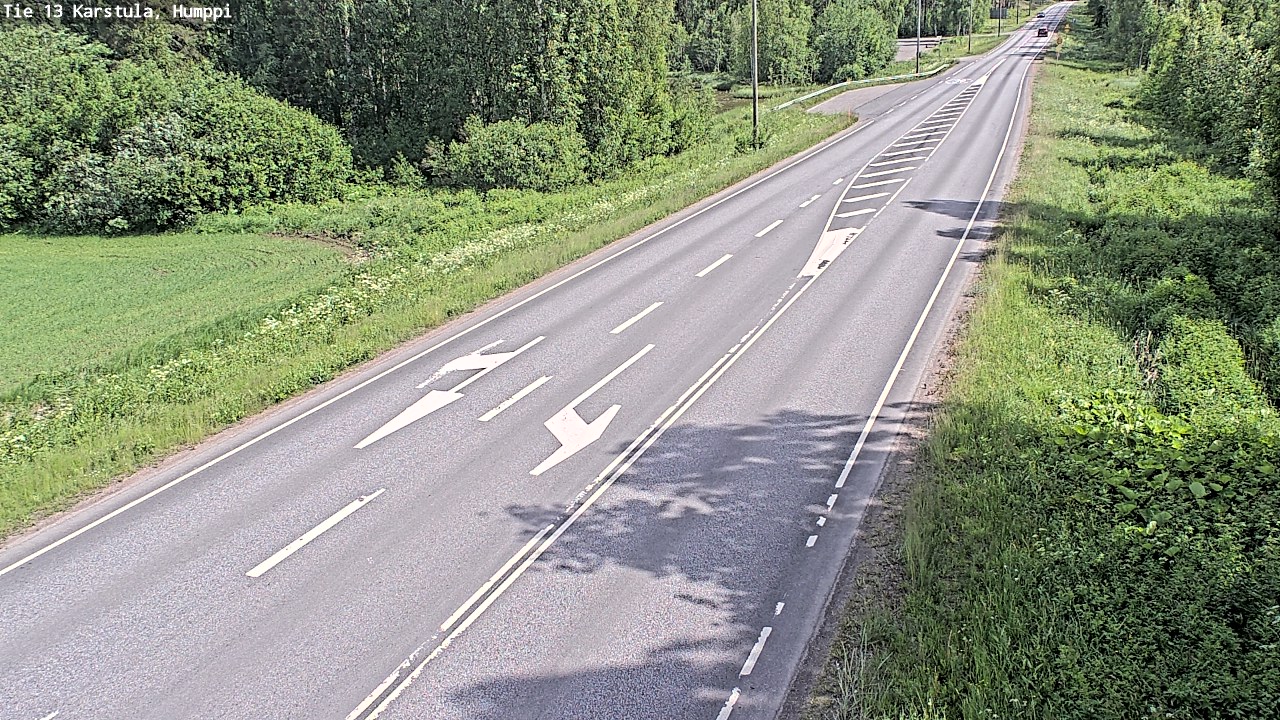 Weather Camera Image Road 13 Karstula, Humppi, Karstula, Keski-Suomi