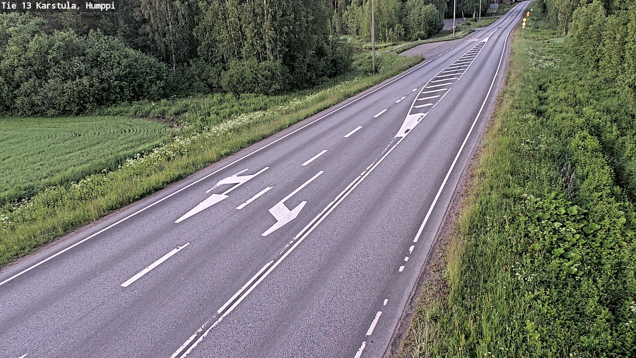Weather Camera Image Road 13 Karstula, Humppi, Karstula, Keski-Suomi