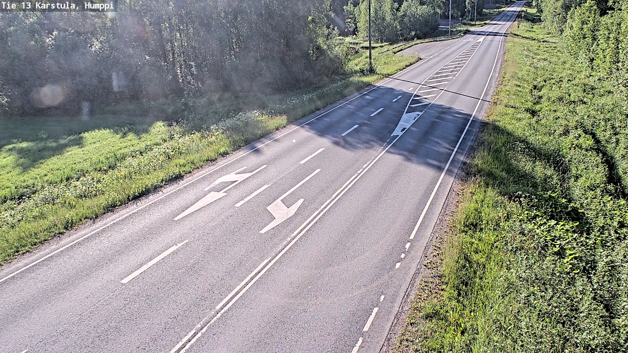 Weather Camera Image Road 13 Karstula, Humppi, Karstula, Keski-Suomi
