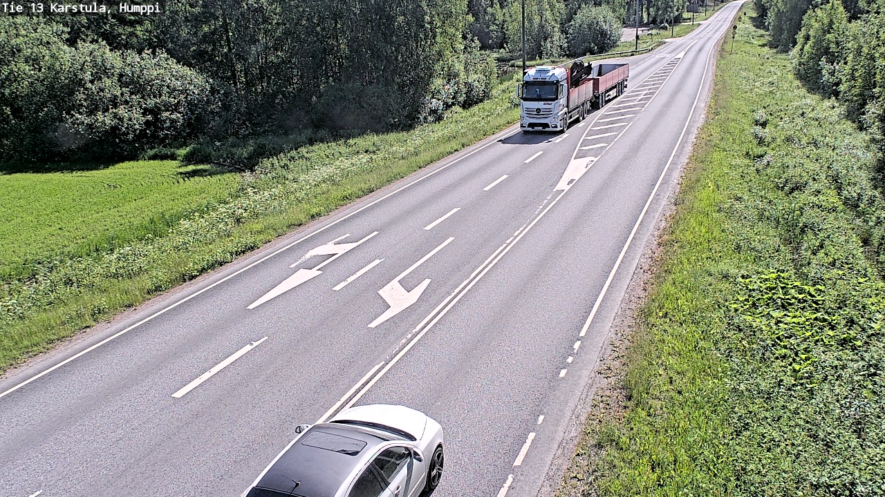 Weather Camera Image Road 13 Karstula, Humppi, Karstula, Keski-Suomi