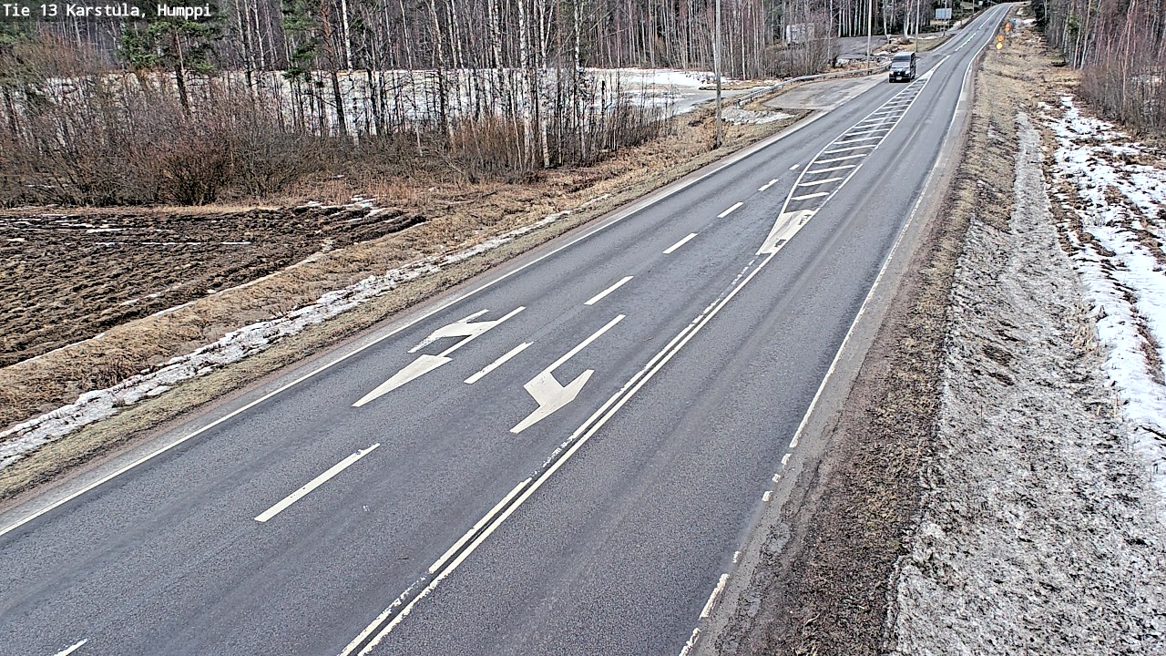 Weather Camera Image Road 13 Karstula, Humppi, Karstula, Keski-Suomi
