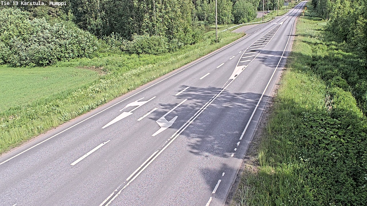 Weather Camera Image Road 13 Karstula, Humppi, Karstula, Keski-Suomi