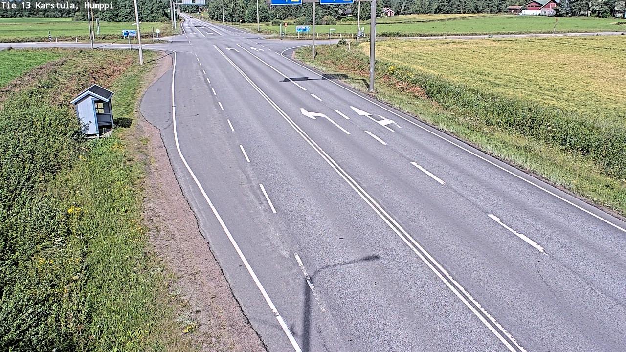 Weather Camera Image Road 13 Karstula, Humppi, Karstula, Keski-Suomi