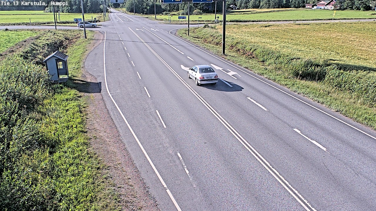 Weather Camera Image Road 13 Karstula, Humppi, Karstula, Keski-Suomi