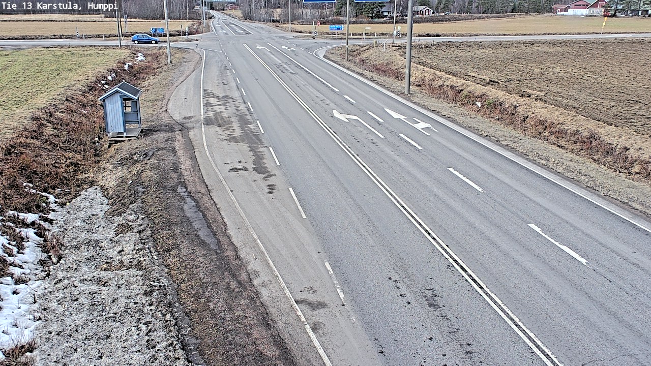 Weather Camera Image Road 13 Karstula, Humppi, Karstula, Keski-Suomi