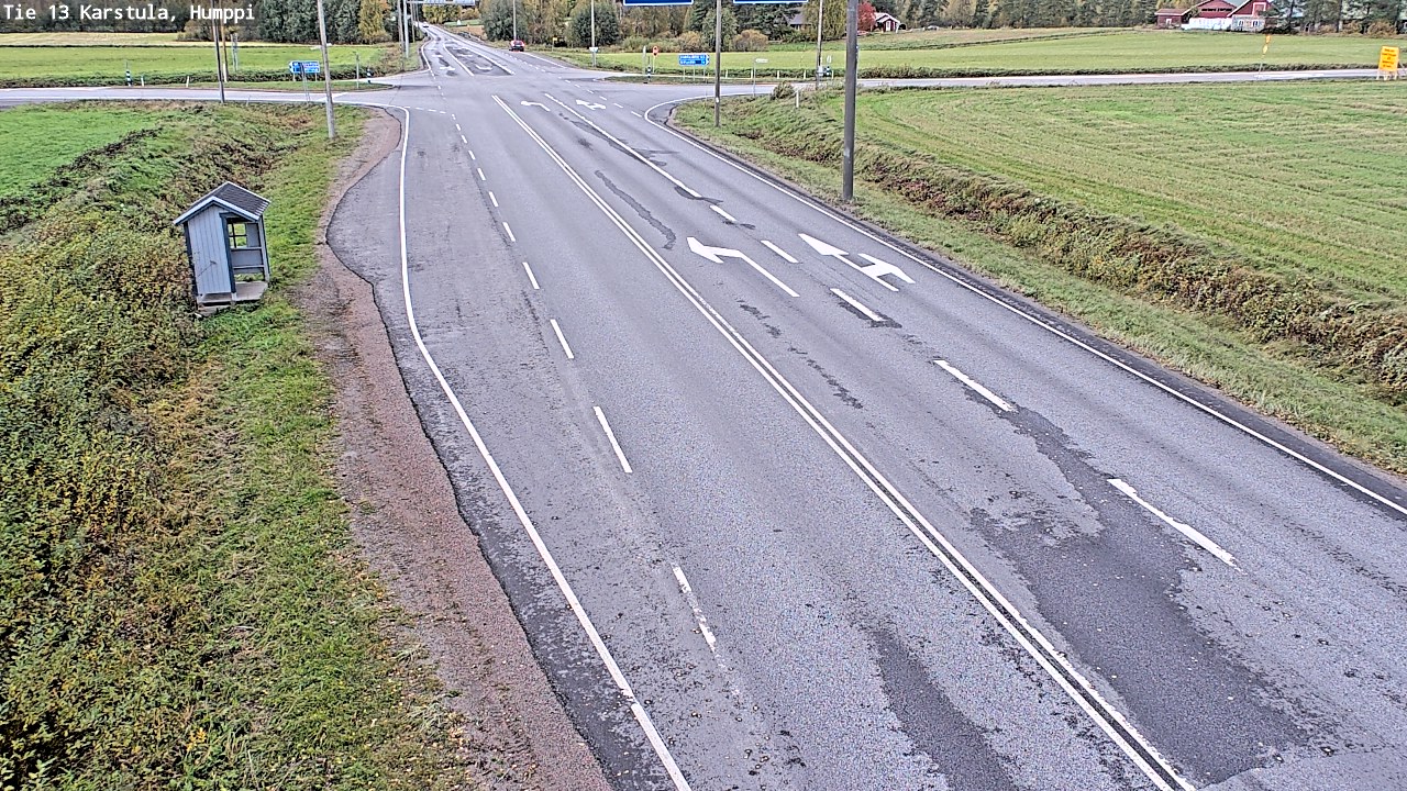 Weather Camera Image Road 13 Karstula, Humppi, Karstula, Keski-Suomi