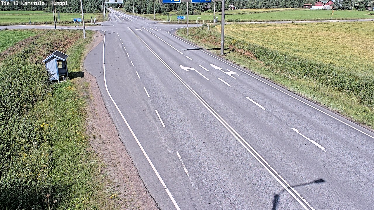 Weather Camera Image Road 13 Karstula, Humppi, Karstula, Keski-Suomi