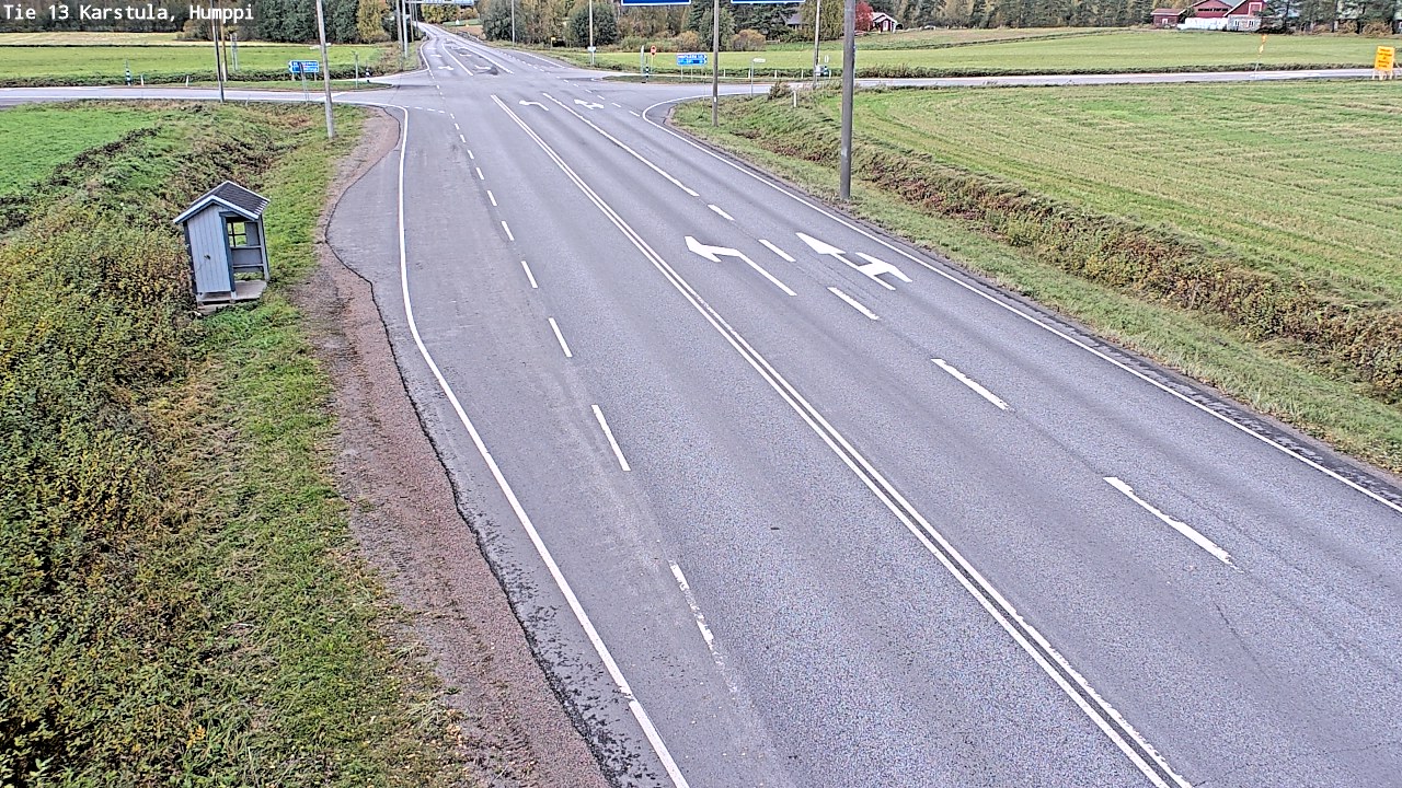 Weather Camera Image Road 13 Karstula, Humppi, Karstula, Keski-Suomi
