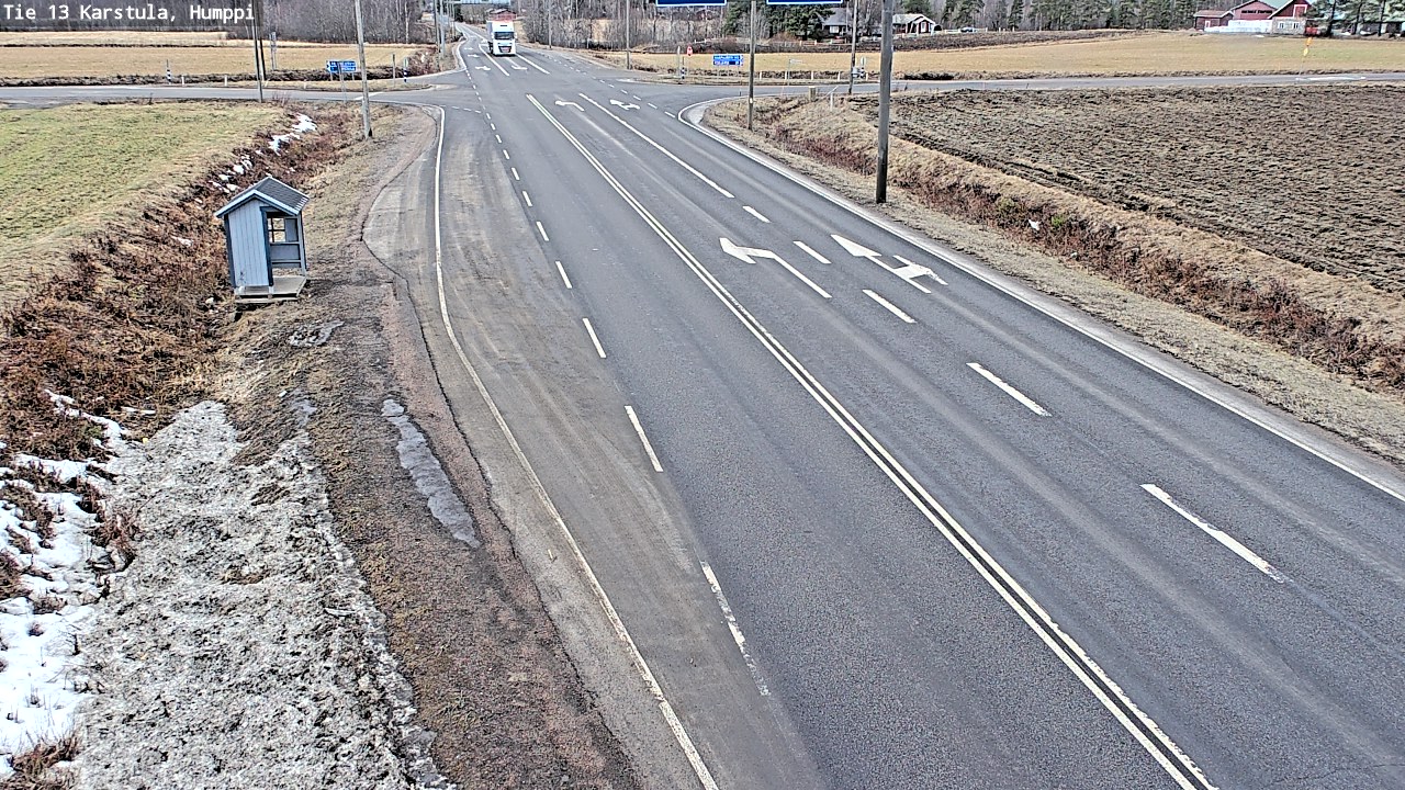 Weather Camera Image Väg 13 Karstula, Humppi, Karstula, Keski-Suomi