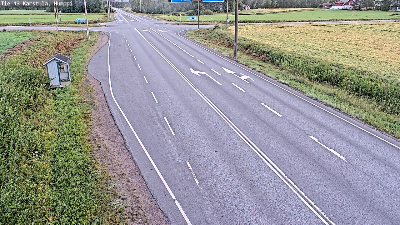 Weather Camera Image Road 13 Karstula, Humppi, Karstula, Keski-Suomi