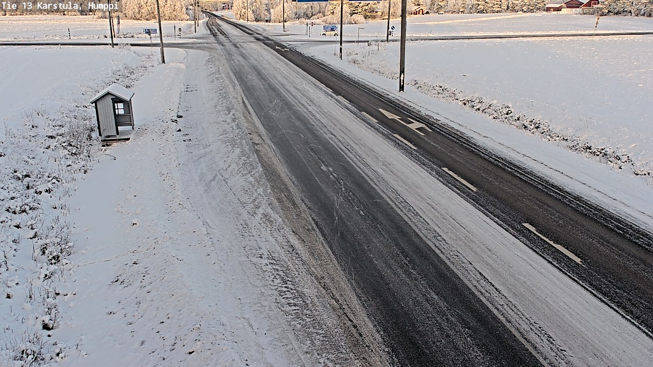 Weather Camera Image Road 13 Karstula, Humppi, Karstula, Keski-Suomi