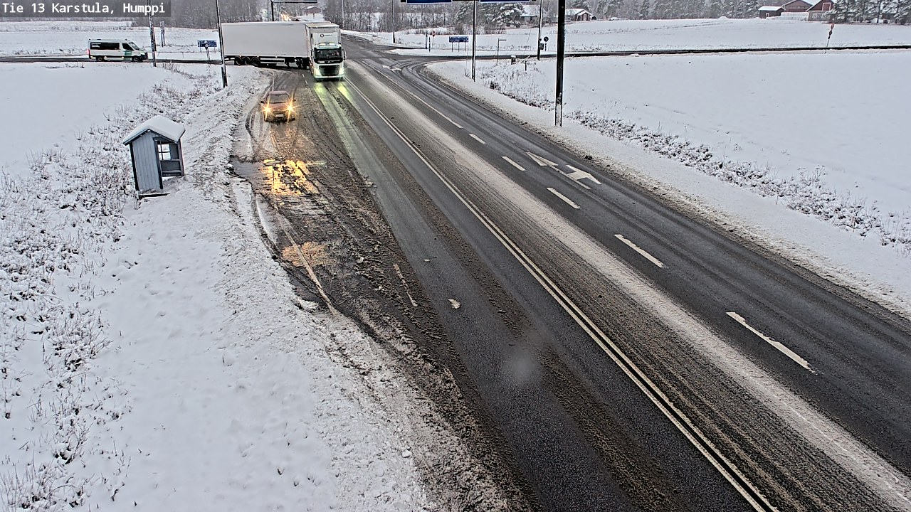 Weather Camera Image Road 13 Karstula, Humppi, Karstula, Keski-Suomi