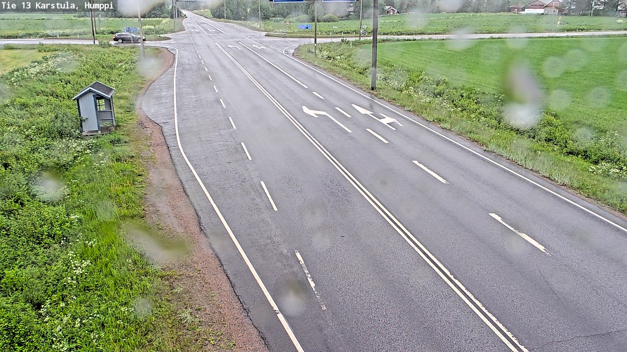 Weather Camera Image Road 13 Karstula, Humppi, Karstula, Keski-Suomi