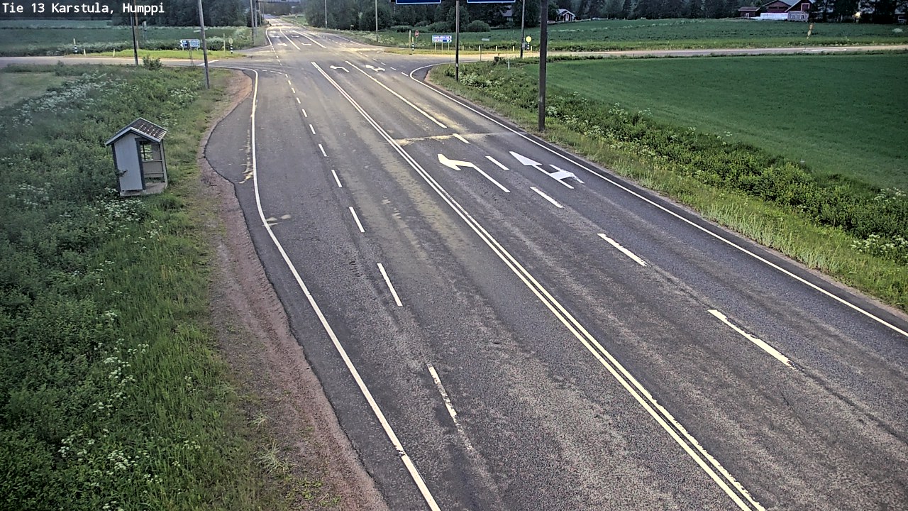 Kelikamerat Kuva Tie 13 Karstula, Humppi, Karstula, Keski-Suomi