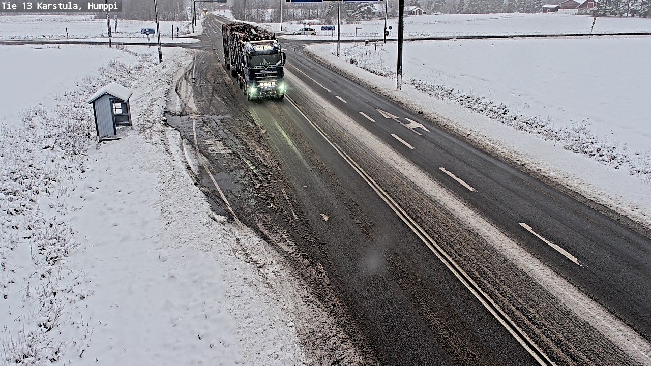 Weather Camera Image Väg 13 Karstula, Humppi, Karstula, Keski-Suomi