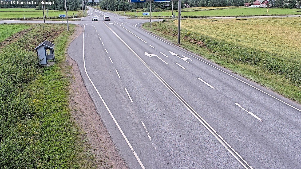 Weather Camera Image Road 13 Karstula, Humppi, Karstula, Keski-Suomi