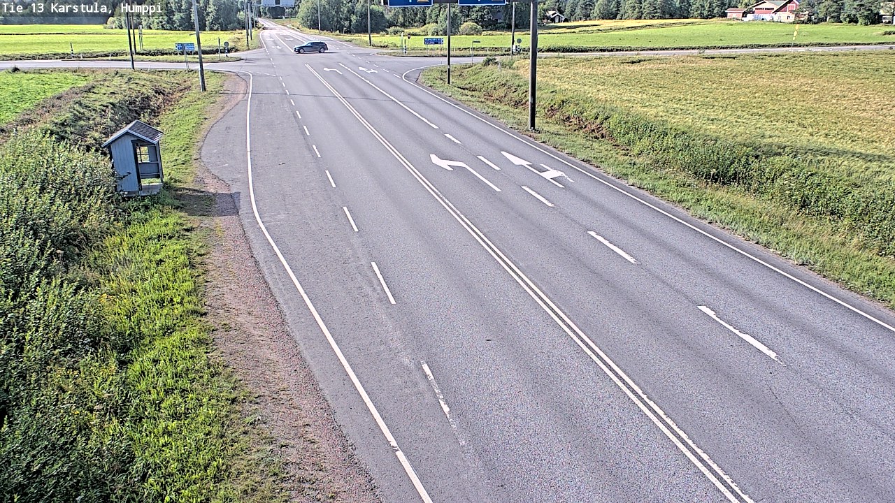 Weather Camera Image Road 13 Karstula, Humppi, Karstula, Keski-Suomi