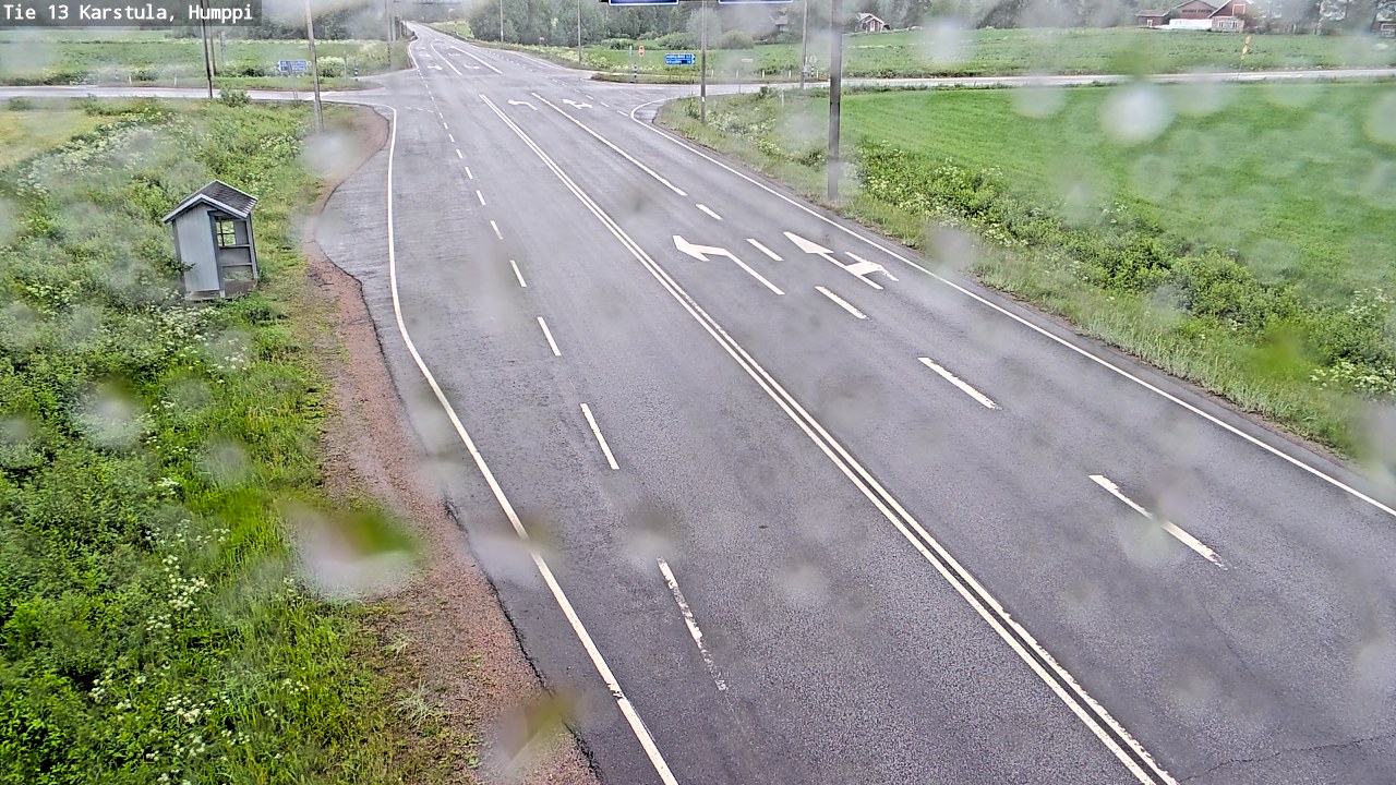 Weather Camera Image Road 13 Karstula, Humppi, Karstula, Keski-Suomi