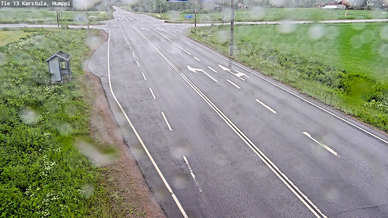 Weather Camera Image Väg 13 Karstula, Humppi, Karstula, Keski-Suomi