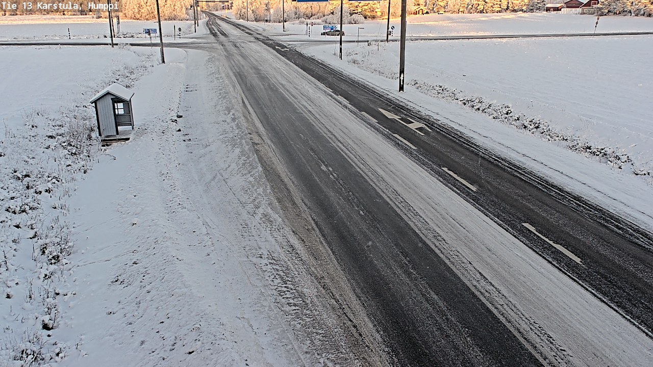 Weather Camera Image Road 13 Karstula, Humppi, Karstula, Keski-Suomi