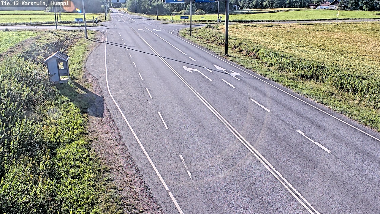 Weather Camera Image Road 13 Karstula, Humppi, Karstula, Keski-Suomi