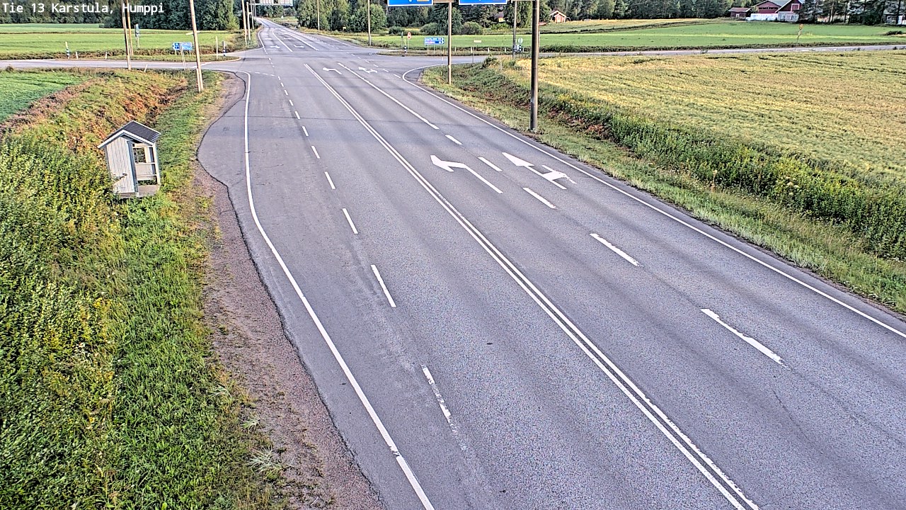 Weather Camera Image Road 13 Karstula, Humppi, Karstula, Keski-Suomi