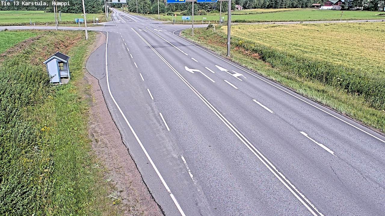 Weather Camera Image Road 13 Karstula, Humppi, Karstula, Keski-Suomi