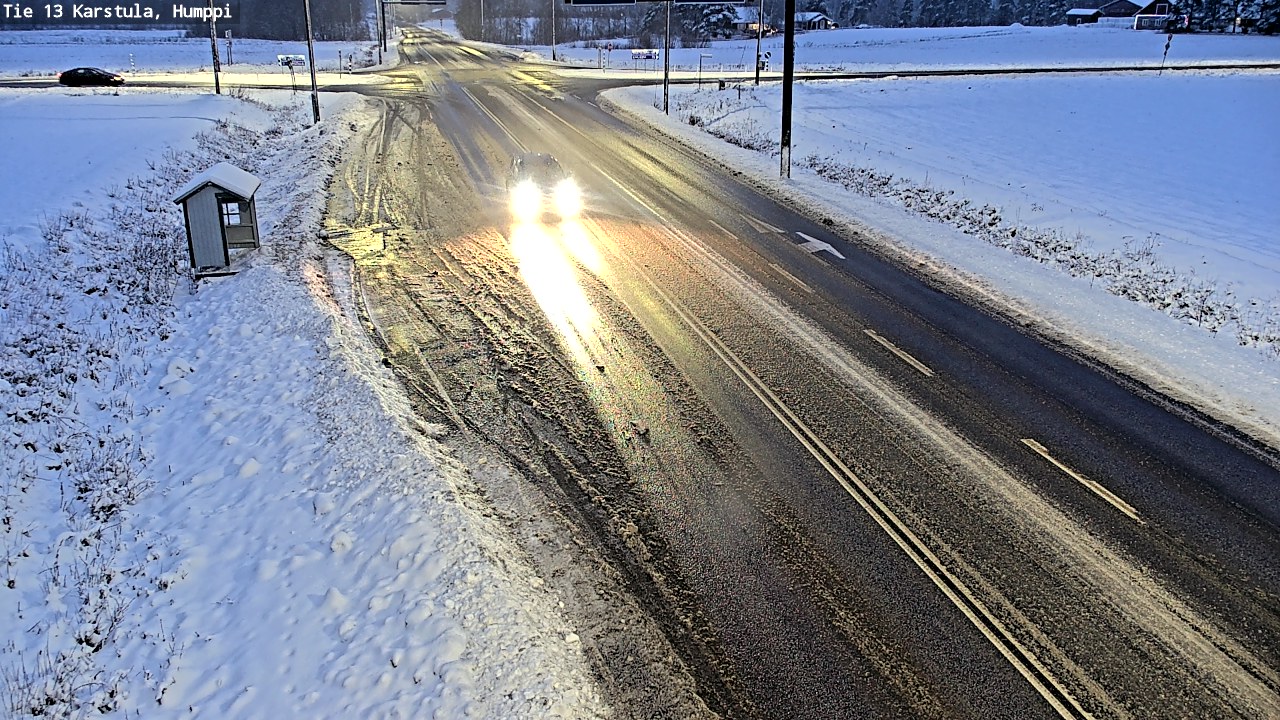 Weather Camera Image Road 13 Karstula, Humppi, Karstula, Keski-Suomi