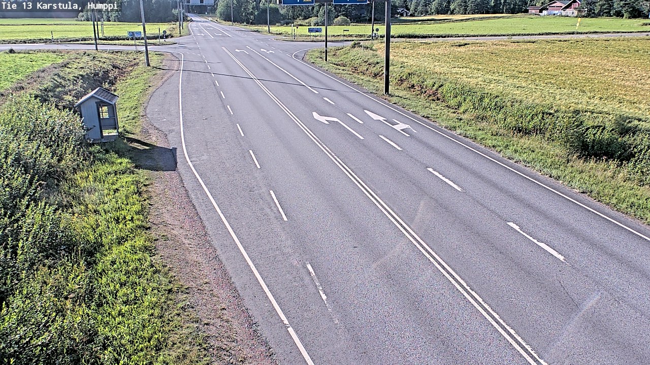 Weather Camera Image Road 13 Karstula, Humppi, Karstula, Keski-Suomi