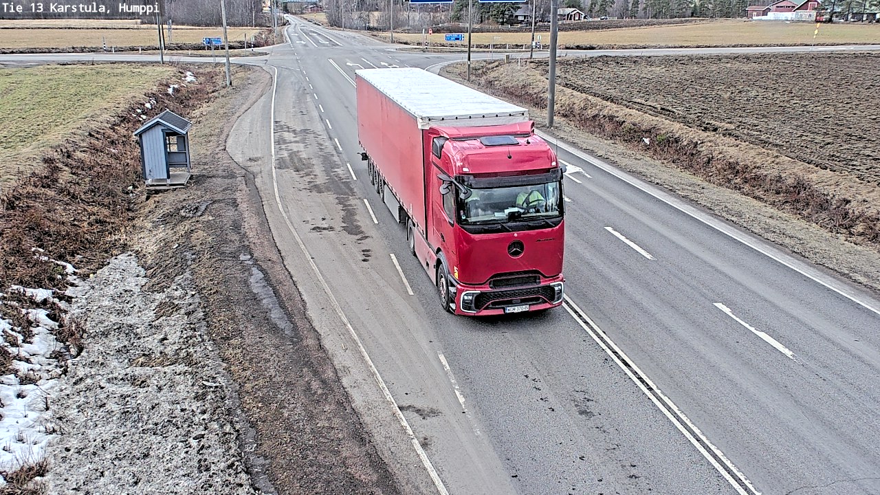 Weather Camera Image Road 13 Karstula, Humppi, Karstula, Keski-Suomi