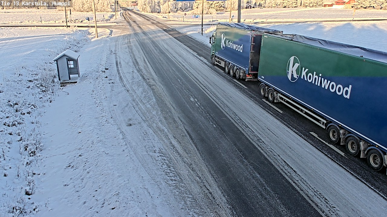 Weather Camera Image Road 13 Karstula, Humppi, Karstula, Keski-Suomi