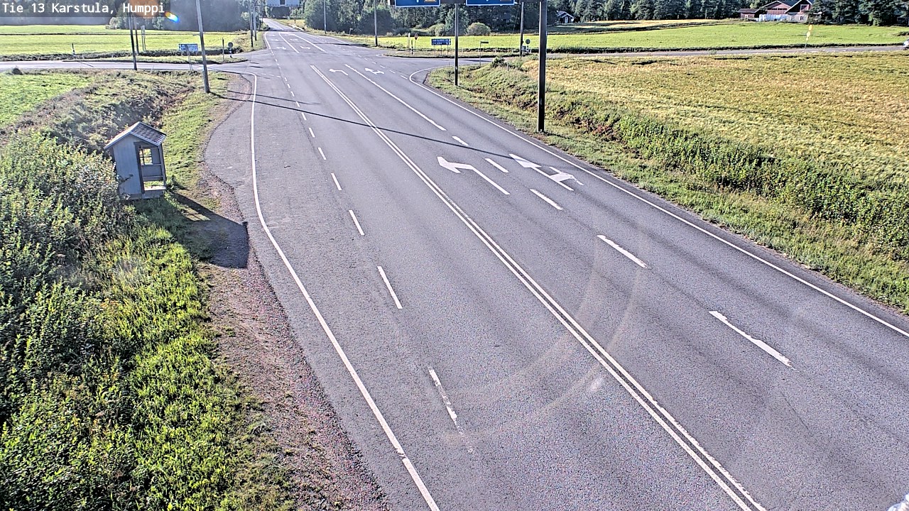 Weather Camera Image Road 13 Karstula, Humppi, Karstula, Keski-Suomi