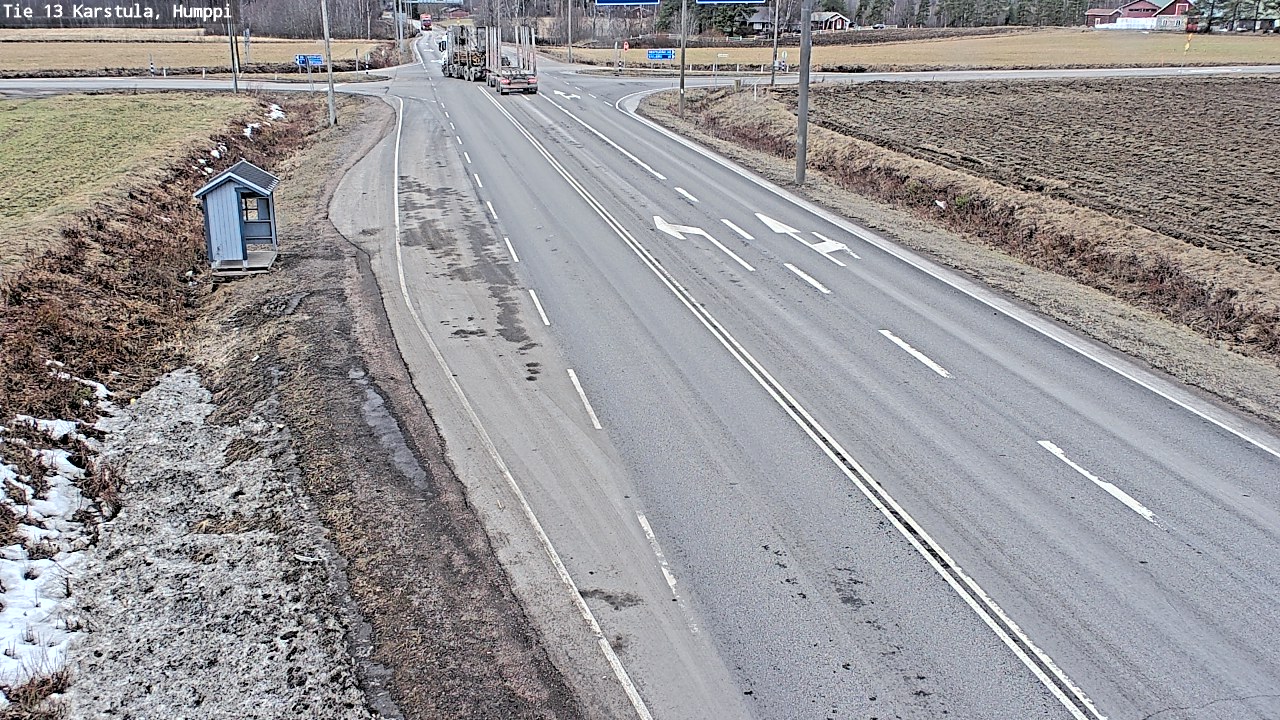 Weather Camera Image Road 13 Karstula, Humppi, Karstula, Keski-Suomi