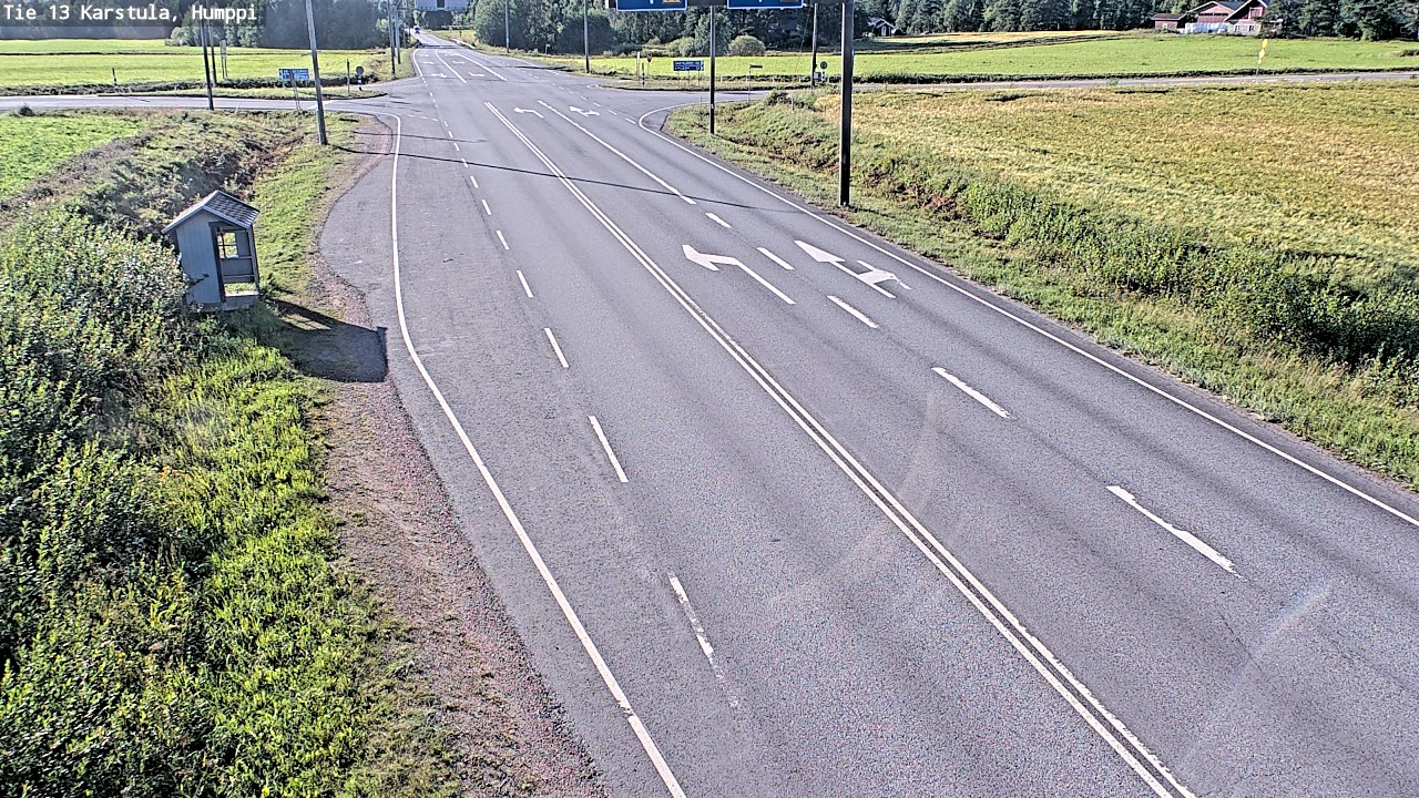 Weather Camera Image Road 13 Karstula, Humppi, Karstula, Keski-Suomi