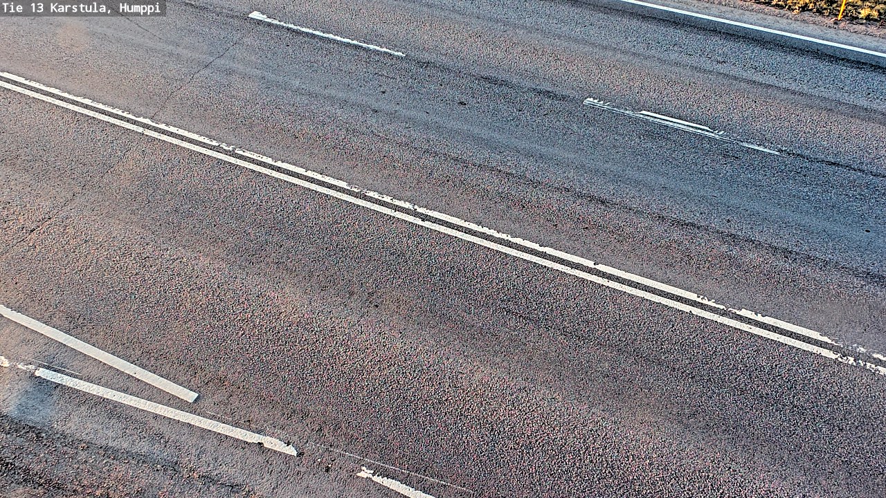 Weather Camera Image Road 13 Karstula, Humppi, Karstula, Keski-Suomi