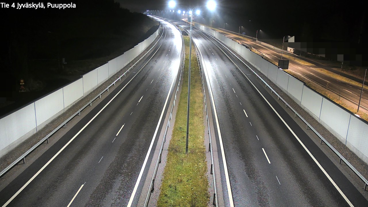 Weather Camera Image Väg 4 Jyväskylä, Puuppola, Jyväskylä, Keski-Suomi