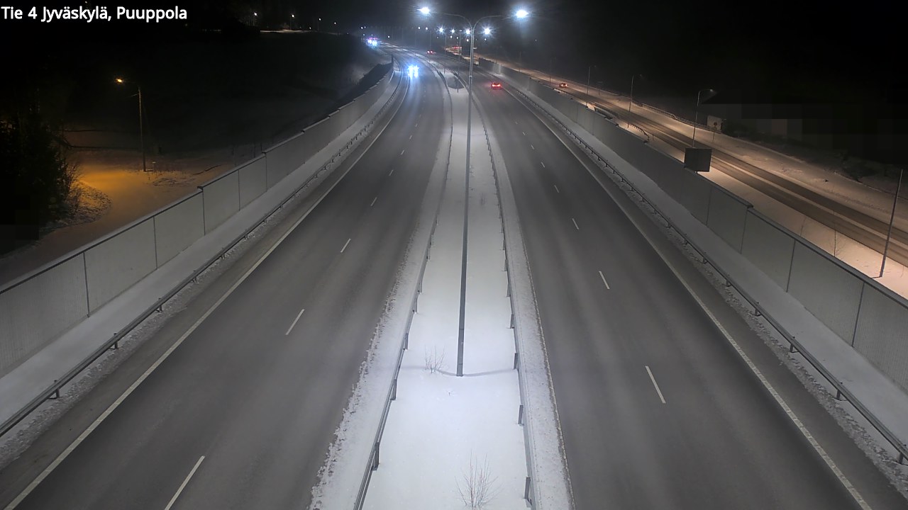 Weather Camera Image Väg 4 Jyväskylä, Puuppola, Jyväskylä, Keski-Suomi