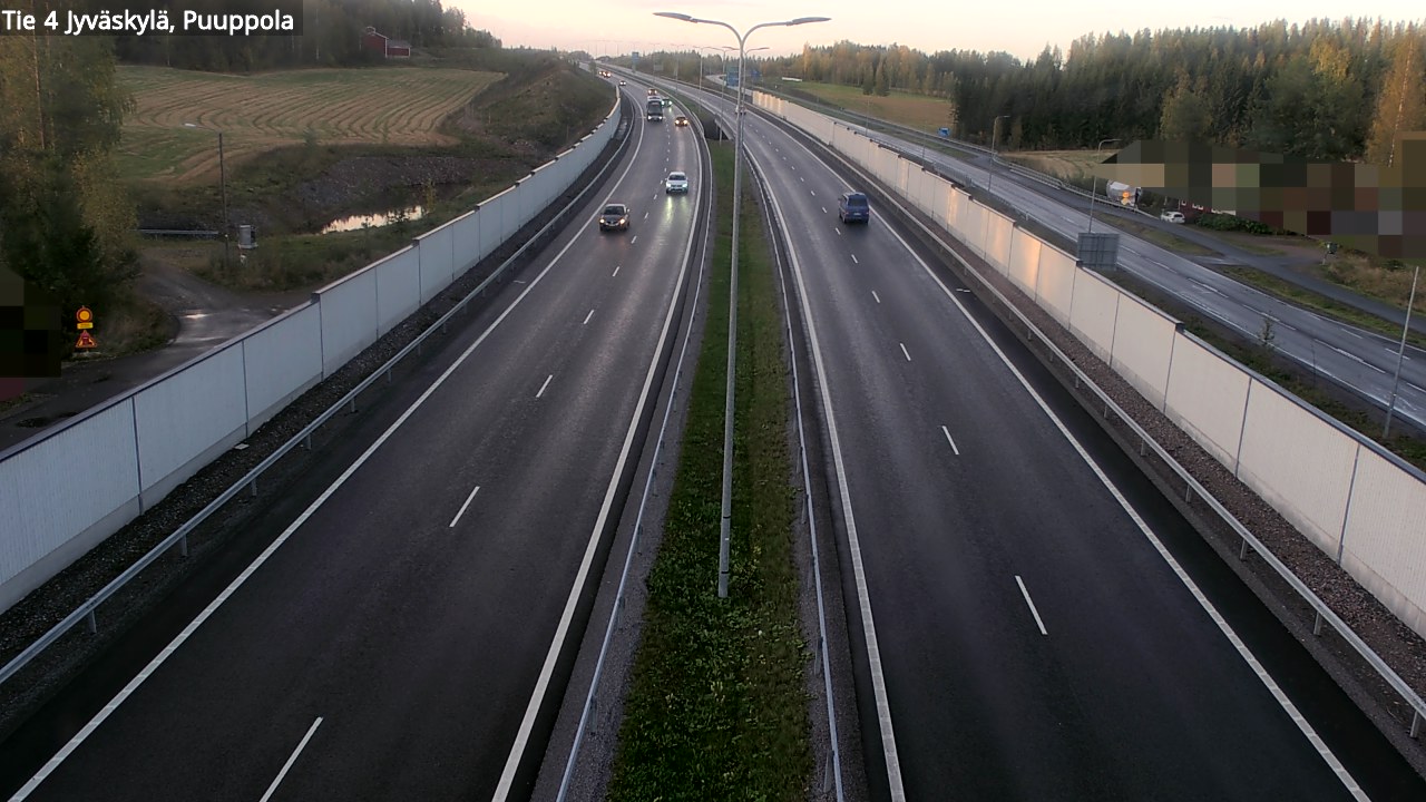Kelikamerat Kuva Tie 4 Jyväskylä, Puuppola, Jyväskylä, Keski-Suomi