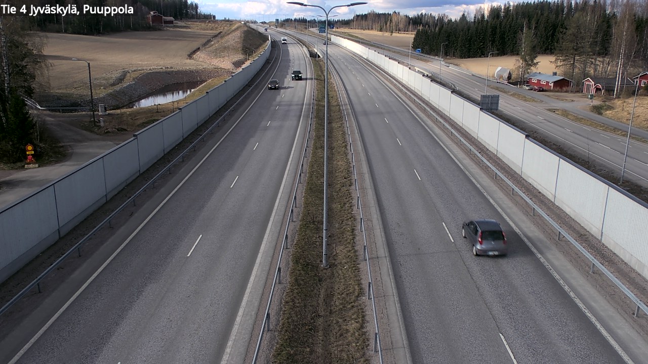 Kelikamerat Kuva Tie 4 Jyväskylä, Puuppola, Jyväskylä, Keski-Suomi