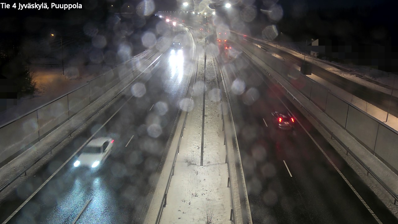 Weather Camera Image Road 4 Jyväskylä, Puuppola, Jyväskylä, Keski-Suomi