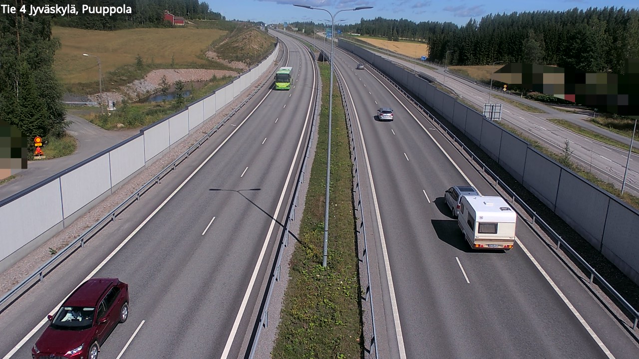 Kelikamerat Kuva Tie 4 Jyväskylä, Puuppola, Jyväskylä, Keski-Suomi