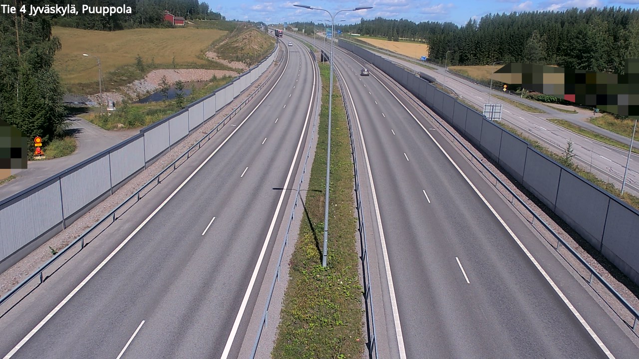 Kelikamerat Kuva Tie 4 Jyväskylä, Puuppola, Jyväskylä, Keski-Suomi