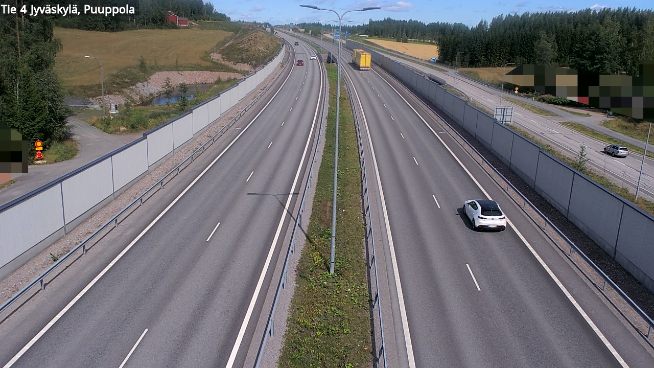 Kelikamerat Kuva Tie 4 Jyväskylä, Puuppola, Jyväskylä, Keski-Suomi