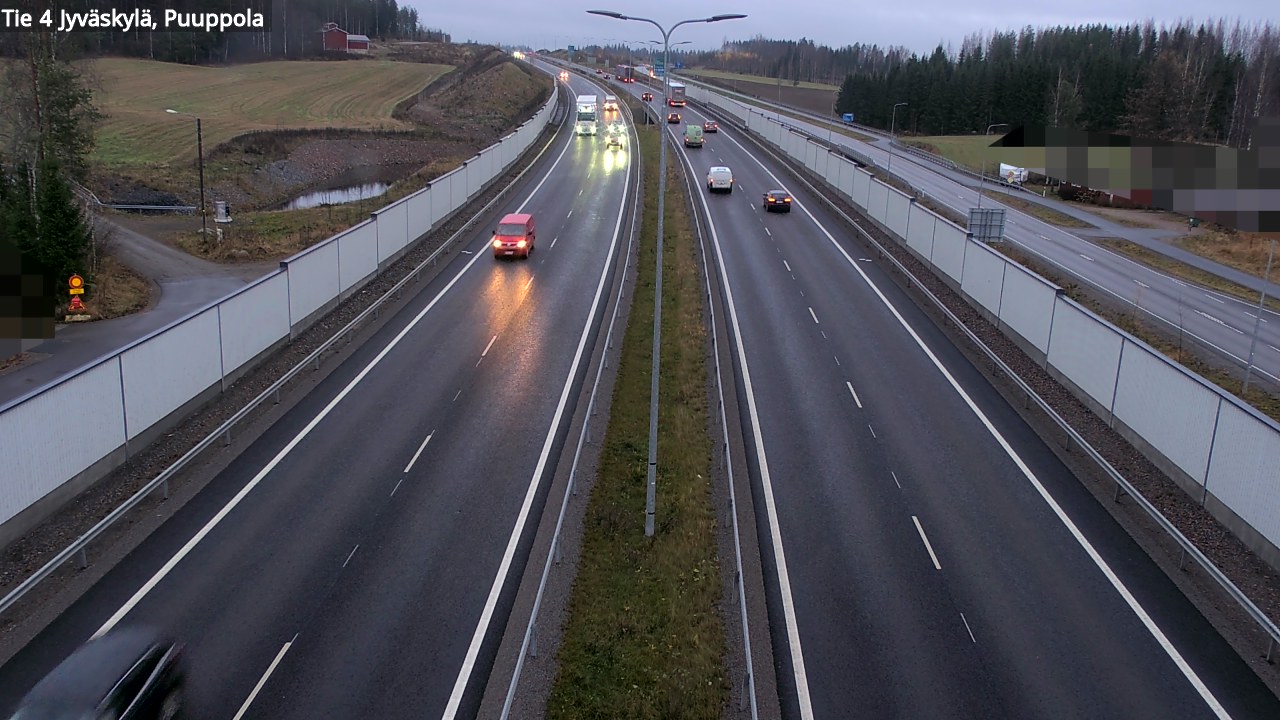 Kelikamerat Kuva Tie 4 Jyväskylä, Puuppola, Jyväskylä, Keski-Suomi