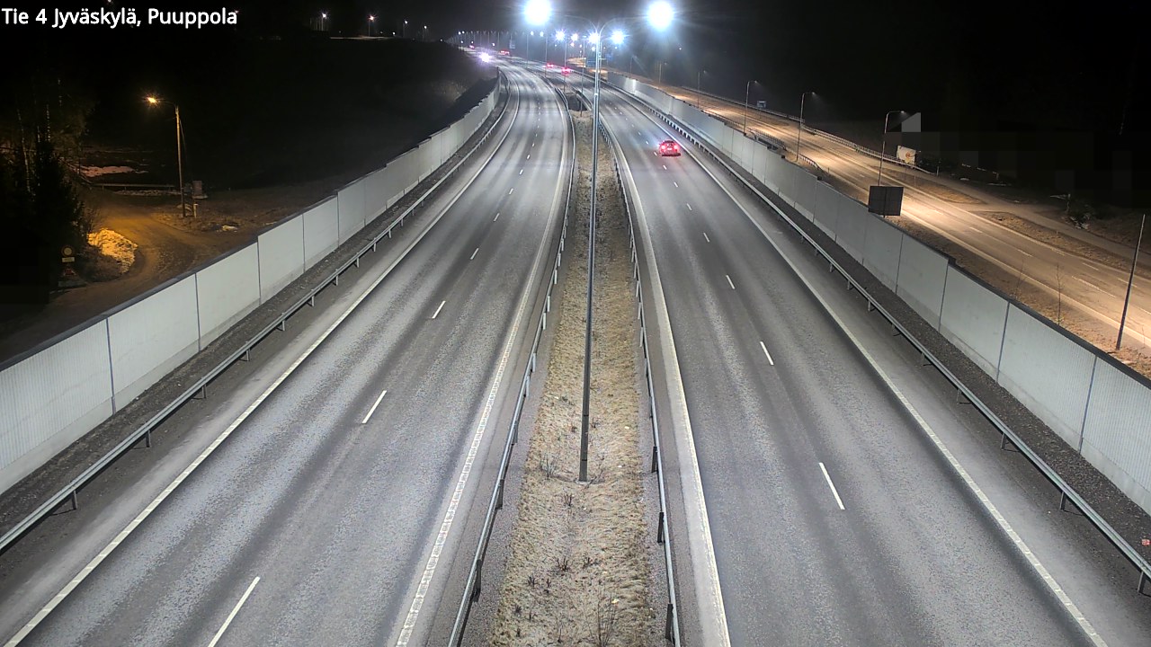 Weather Camera Image Väg 4 Jyväskylä, Puuppola, Jyväskylä, Keski-Suomi