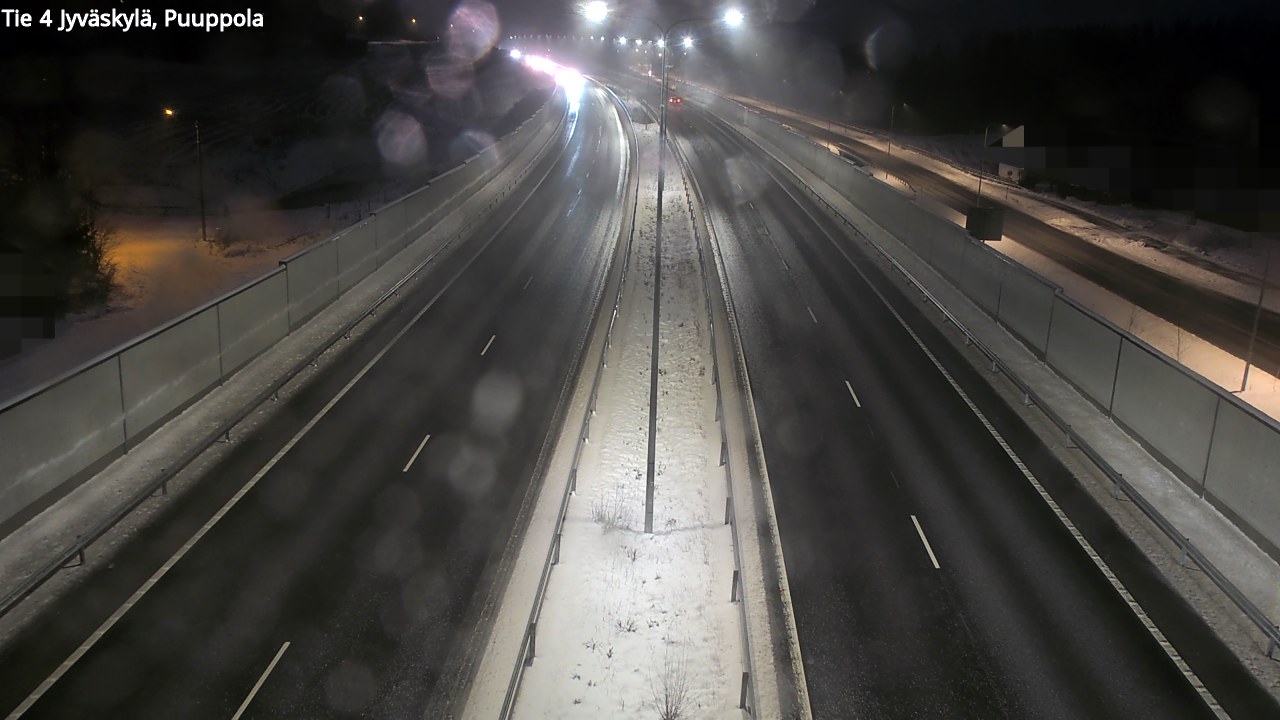Weather Camera Image Road 4 Jyväskylä, Puuppola, Jyväskylä, Keski-Suomi