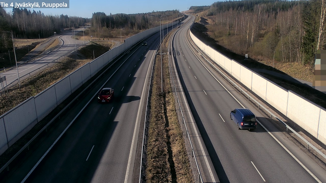 Kelikamerat Kuva Tie 4 Jyväskylä, Puuppola, Jyväskylä, Keski-Suomi