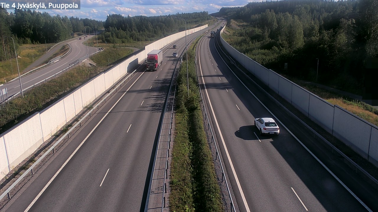 Kelikamerat Kuva Tie 4 Jyväskylä, Puuppola, Jyväskylä, Keski-Suomi